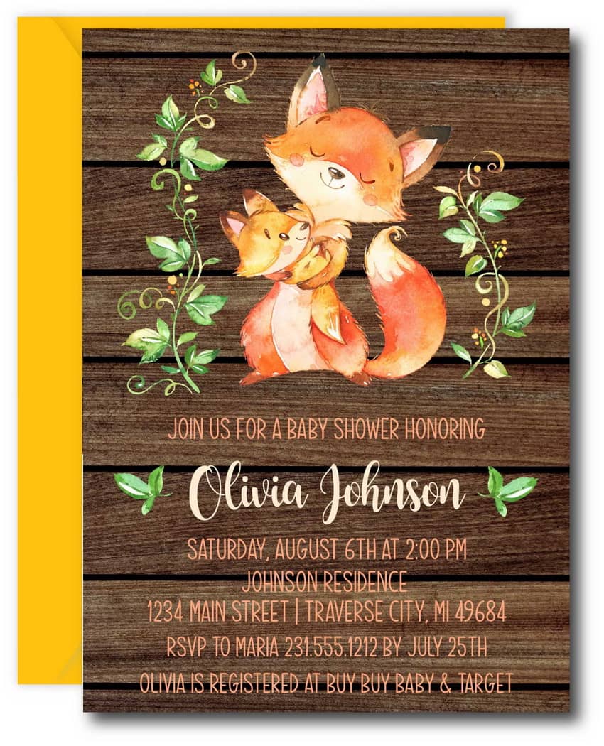 Printable Highland Cow Baby Baby Shower Invite (Download Now) 