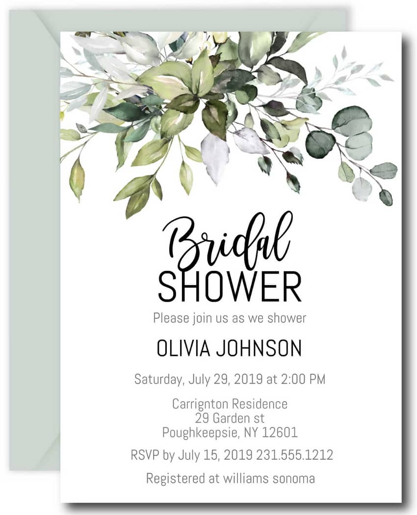 Bridal Shower Invitations - Announce It!