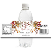 Baby Shower Labels | Baby Shower Water Bottle Labels - Announce It ...