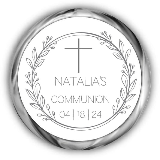 Minimal Communion Kisses Stickers