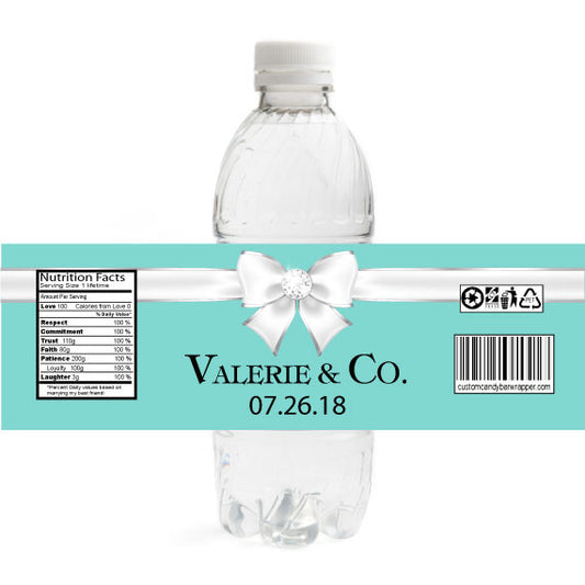 Printable Water Bottle Labels Royal Prince Blue Gold Drink -    Printable water bottle labels, Bottle labels, Water bottle labels