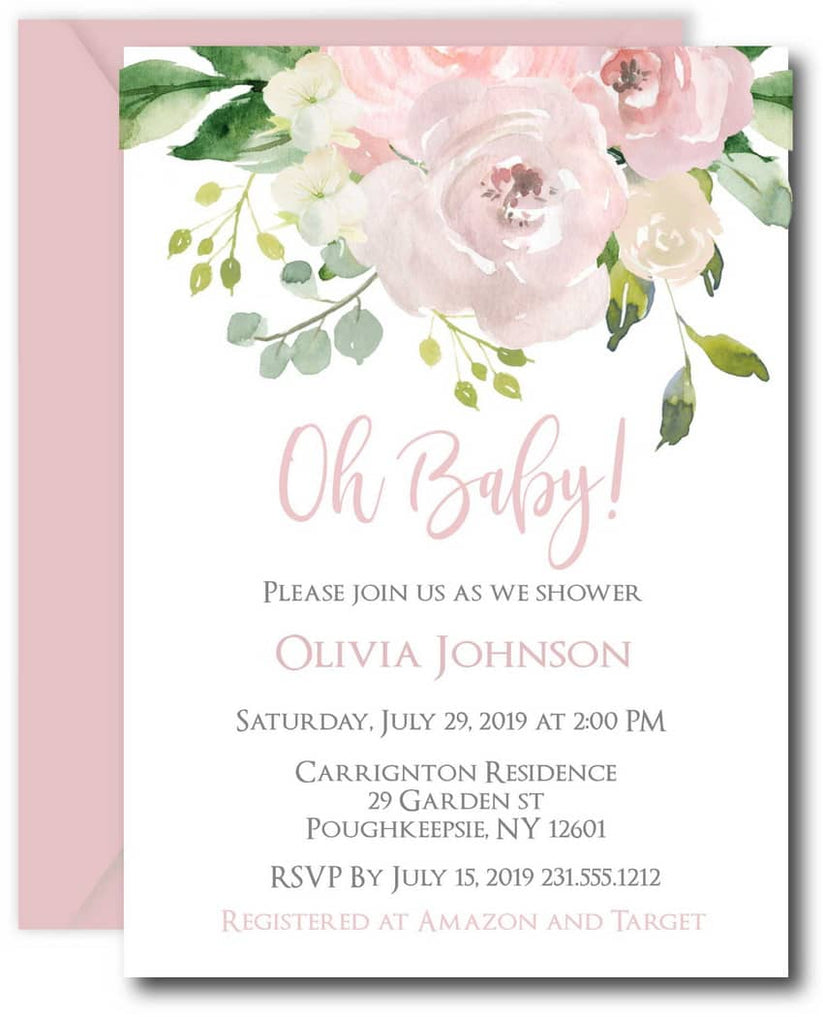 Oh Baby Shower Invitation - Announce It!